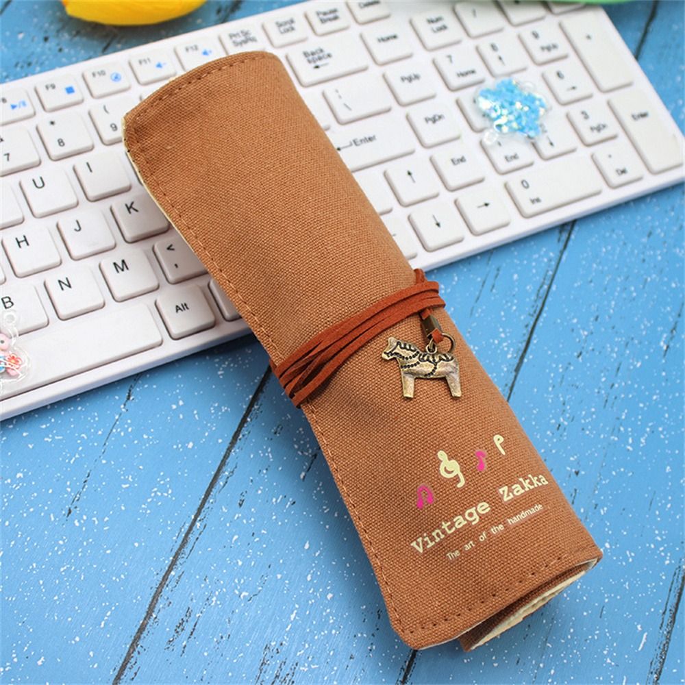 Pen Pouch Roll - 12홀 펜슬 케이스 롤러 펜 가방