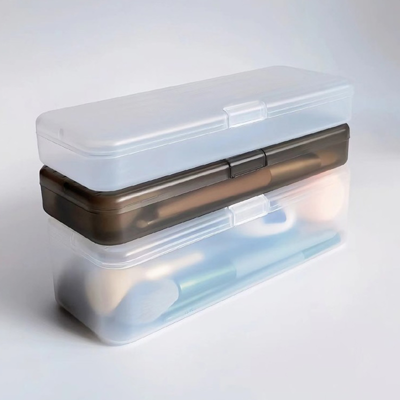 Stationery Supplier - 1PC 투명 플라스틱 화장품 보관 상자