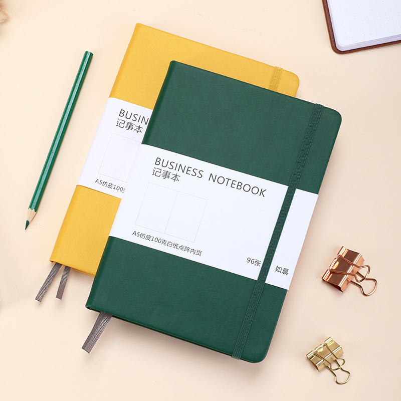 Notebook Dotted A5 - A5 하드커버 노트 - 192개의 클래식