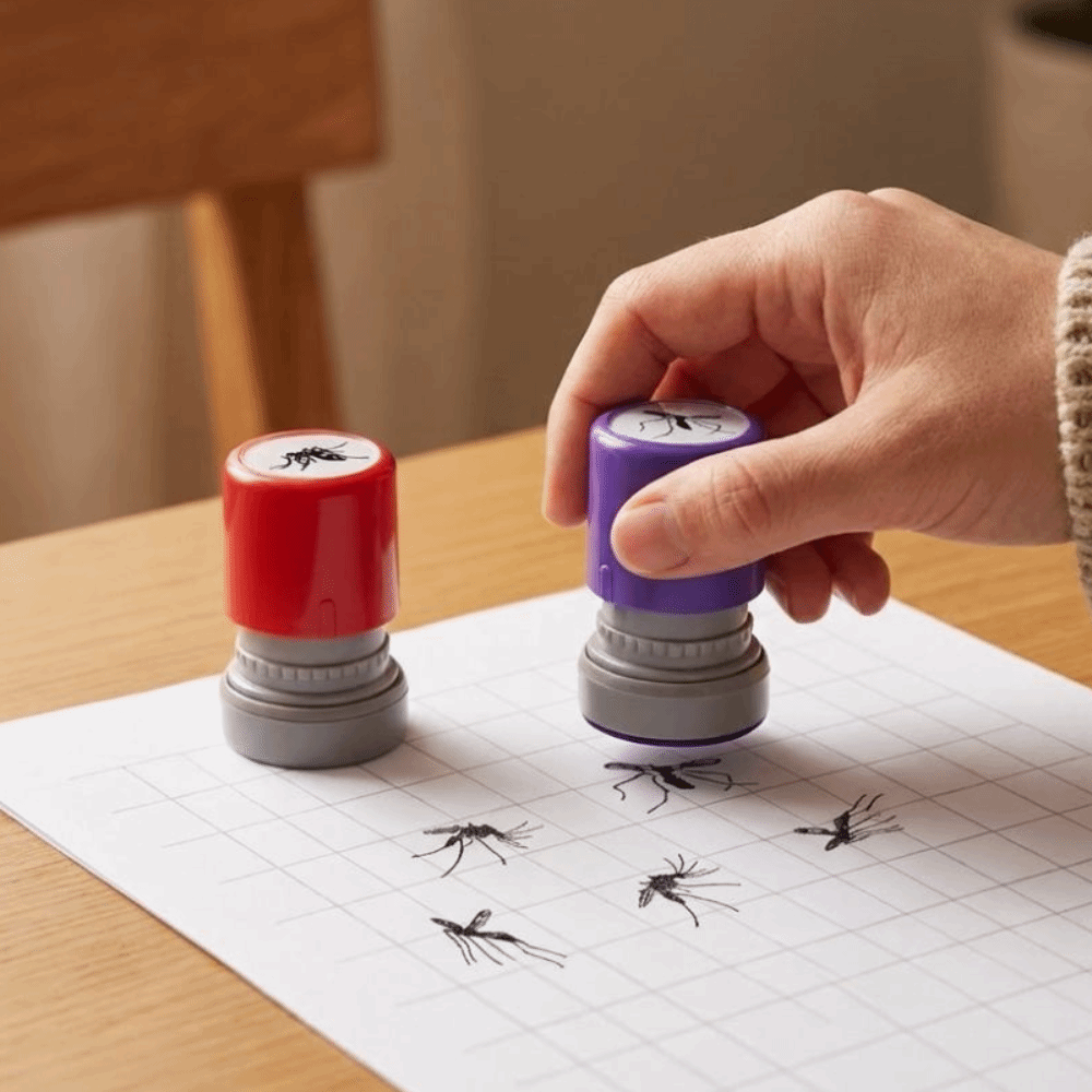 Self Inking Stamp - 다양한 종류의 스탬프 모기 스탬프 만화