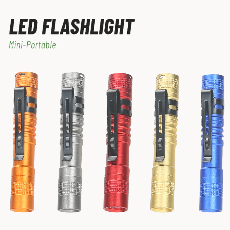 Stationery Supply - 휴대용 미니 LED 펜 플래시라이트 펜
