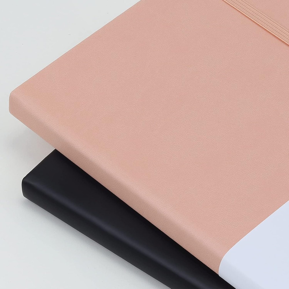 Journal Leather Hardcover - 미국 배송 노트북 저널, 줄지어진 페이지,