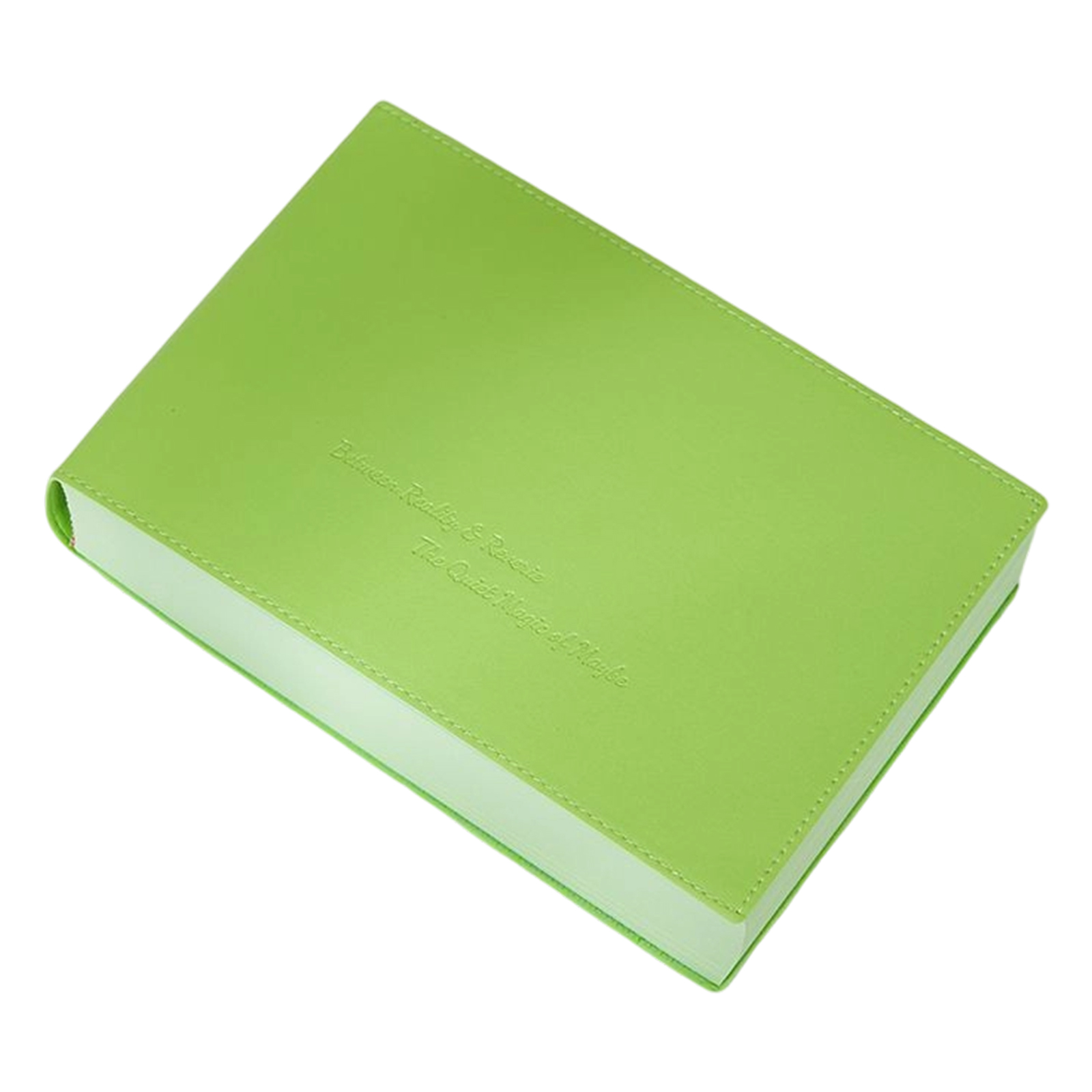 Journal Leather Hardcover - 하드커버 저널링 노트북, 720장의 단색 페이지와