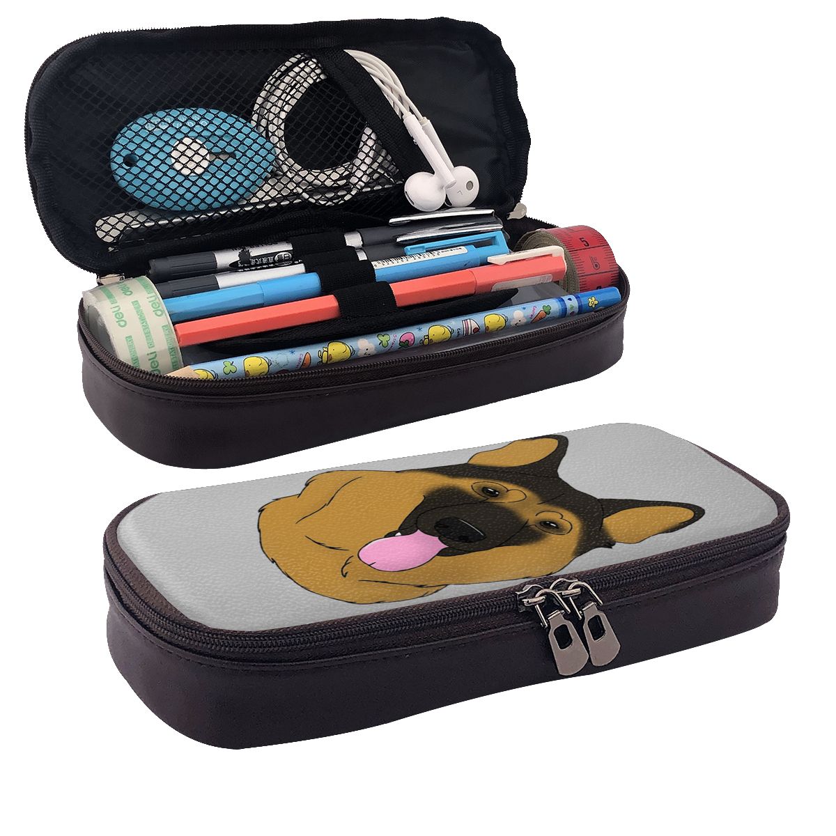 Tan Stationery & Office Supply - 독일 셰퍼드 도그 - 검정색과 황갈색