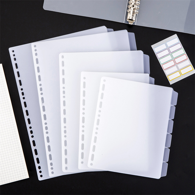 Index Tab Divider - A4 A5 B5 바인더 디바이더 일반형