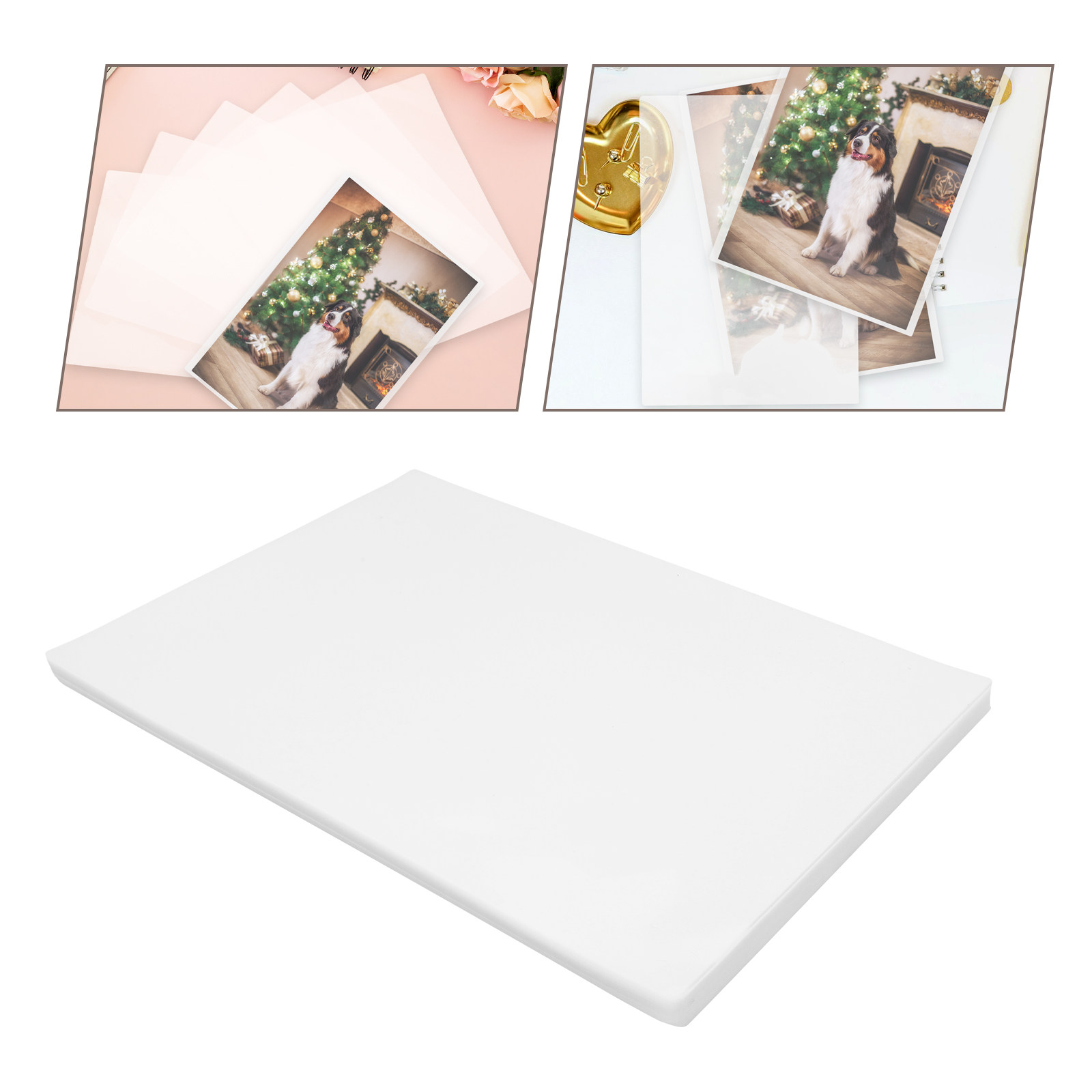 Document Laminator Pouch - 100Pcs 열 라미네이팅 파우치 사진 문서용