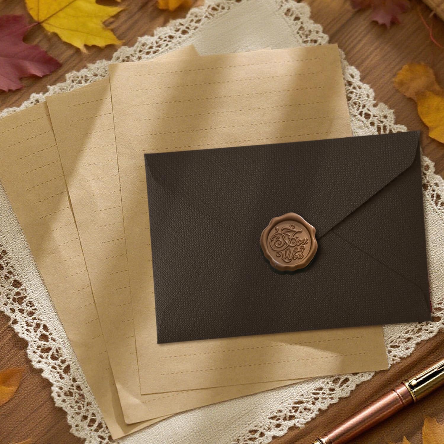 22종 빈티지 필기용지 세트 10장 A5 크라프트지 6 - Letter Envelope Kraft 리뷰 및 가격