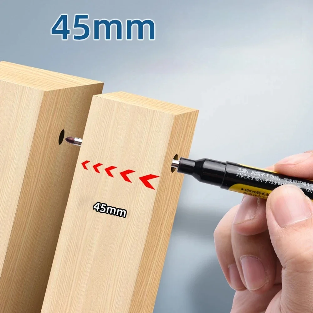 다용도 45mm 딥 드릴 홀 롱 니브 방수 마커 펜 ( - Stationery Supply 리뷰 및 가격