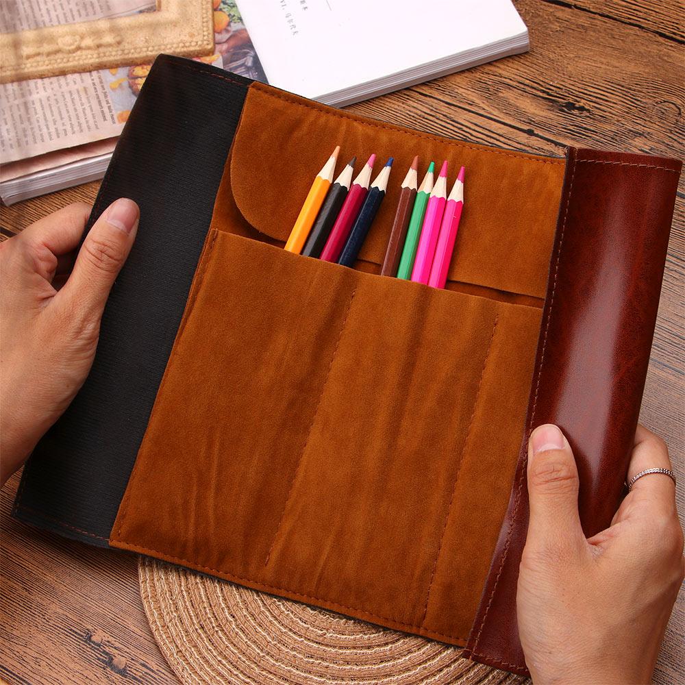 패션 롤 빈티지 레트로 펜 연필 케이스, 학교용 케이스 - Pen Pouch Roll 리뷰 및 가격