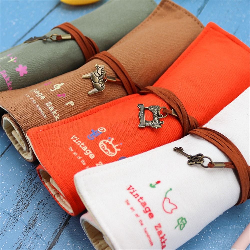 12홀 펜슬 케이스 롤러 펜 가방 펜슬 파우치 롤업 펜 - Pen Pouch Roll 리뷰 및 가격