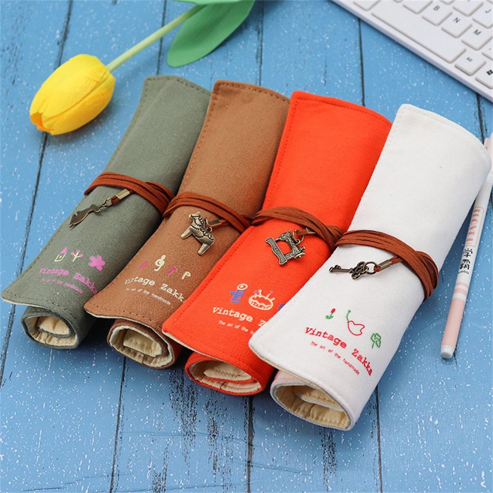 12홀 펜슬 케이스 롤러 펜 가방 펜슬 파우치 롤업 펜 - Pen Pouch Roll 리뷰 및 가격