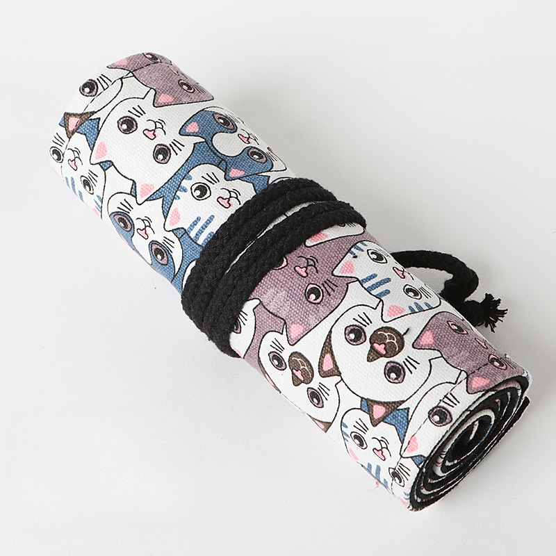 72 슬롯 학교 연필 케이스 롤 연필 케이스 용품 소녀 - Pen Pouch Roll 리뷰 및 가격
