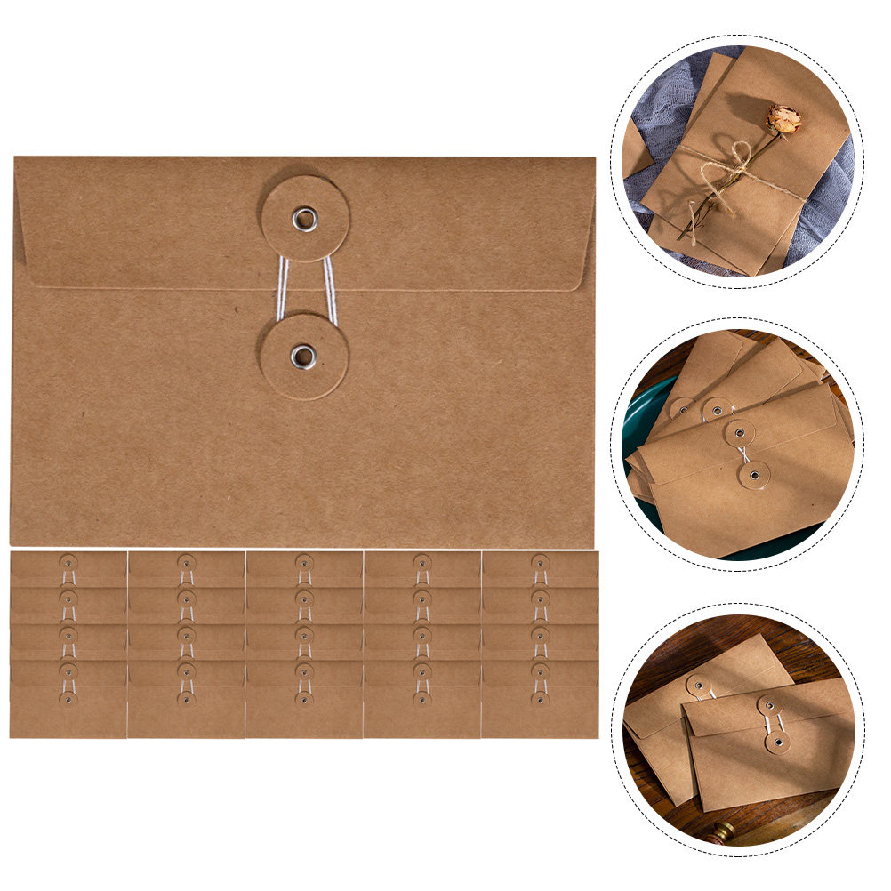 30개입 단색 봉투 크라프트지 봉투 편지 작성용 초대장 - Letter Envelope Kraft 리뷰 및 가격