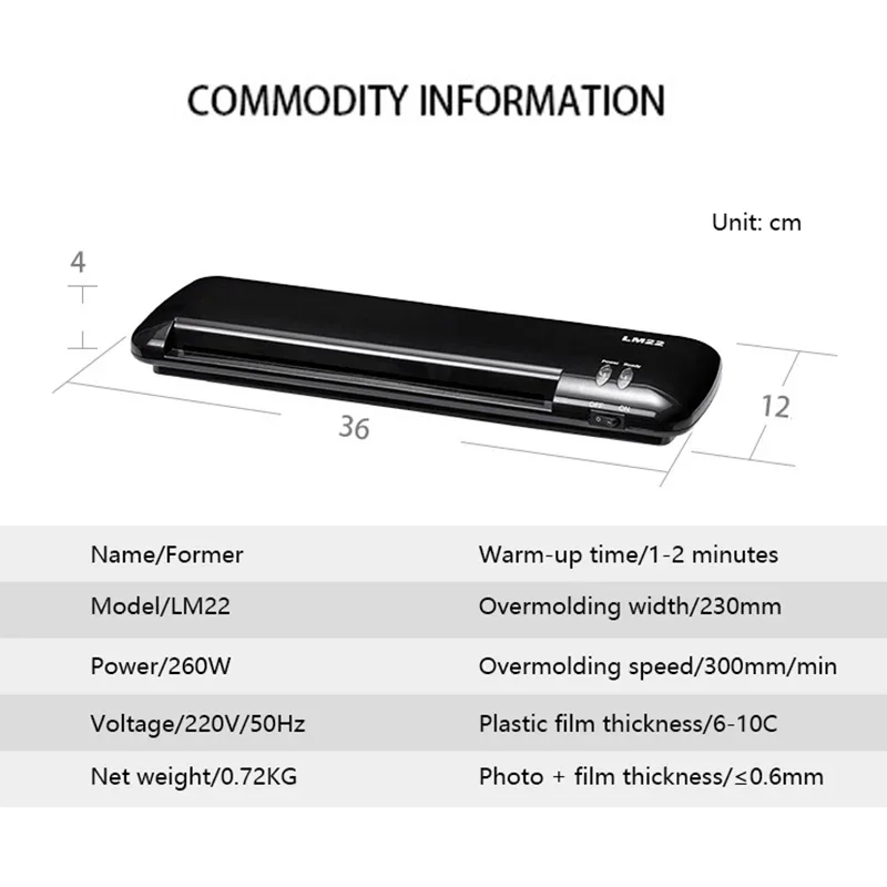 우수한 A4 라미네이터 기계 가정용 롤 라미네이터 콜드 - Document Laminator Pouch 리뷰 및 가격