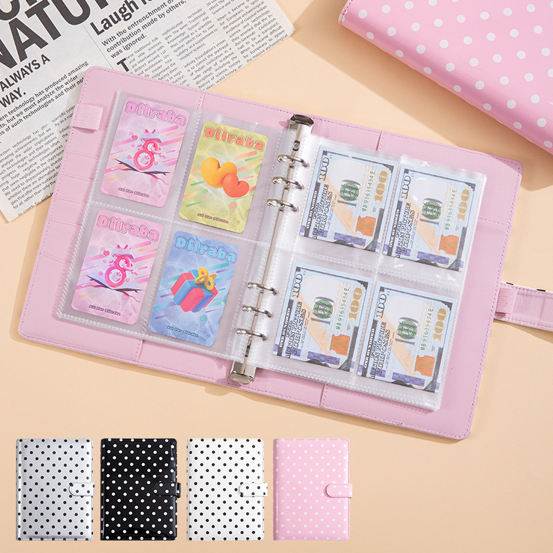 A5 도트형 루즈리프 예산 노트, 멀티 카드 슬롯 재정 - Notebook Dotted A5 리뷰 및 가격