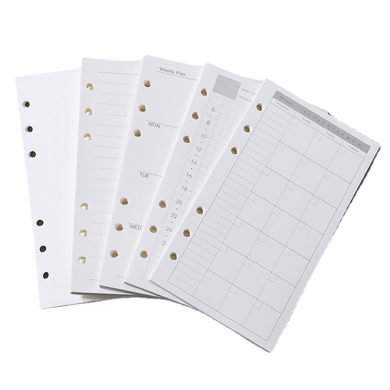 A5 A6 A7 루스 리프 노트 리필 나선형 바인더 내 - Notebook Dotted A5 리뷰 및 가격