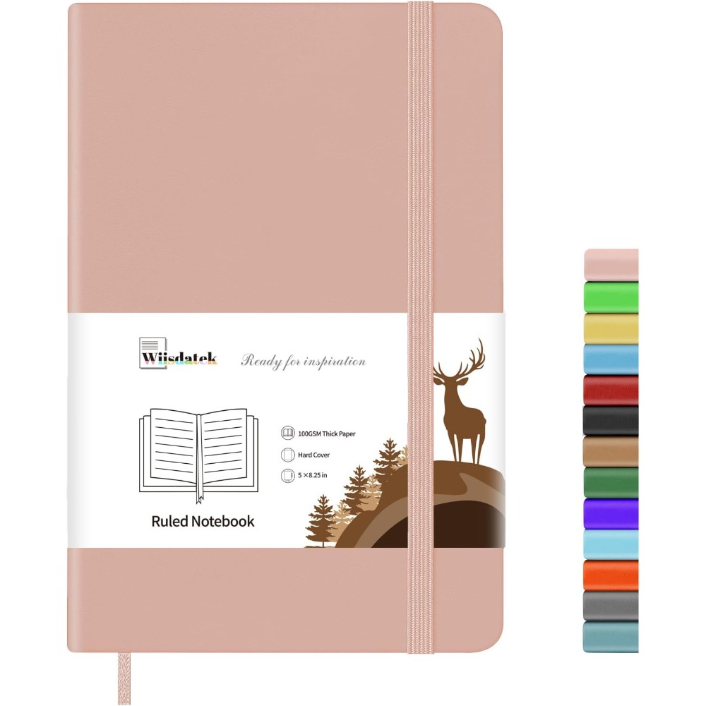 미국 배송 노트북 저널, 줄지어진 페이지, 100gsm - Journal Leather Hardcover 리뷰 및 가격