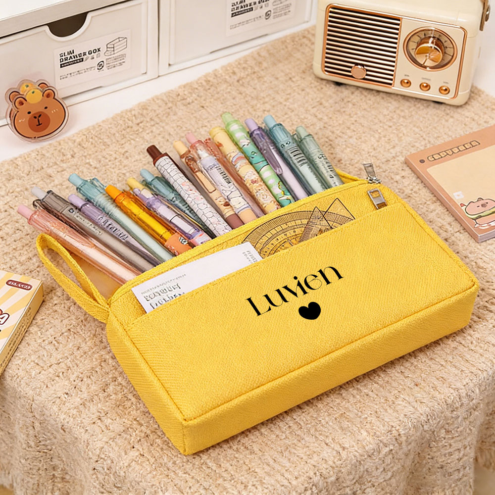 맞춤형 이중 레이어 필통, 대용량 맞춤 제작, 문구류, - Stationery Supply 리뷰 및 가격