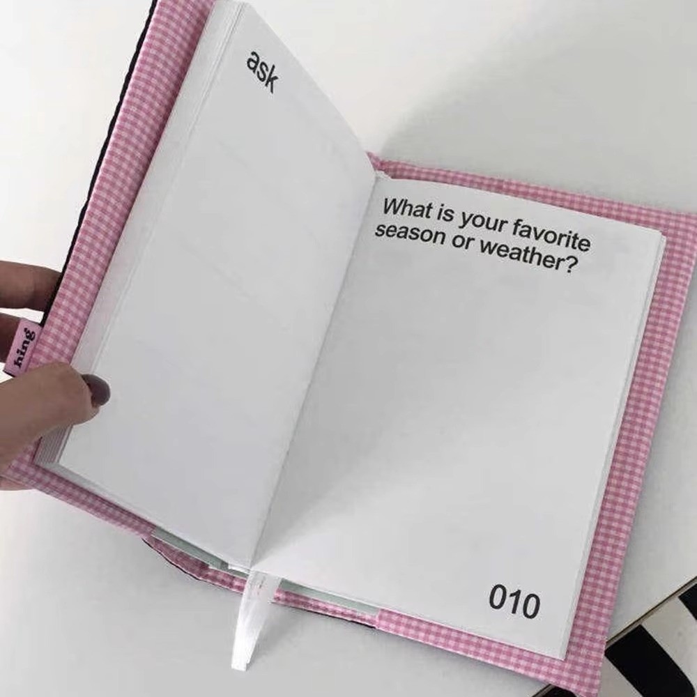 Ins 퀼트 코튼 A5 책 커버 도파민 폴카 도트 패턴 - Notebook Dotted A5 리뷰 및 가격