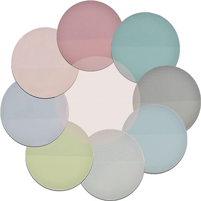 400pcs Morandi 스티커 메모, 투명 방수 원 - Index Tab Divider 리뷰 및 가격
