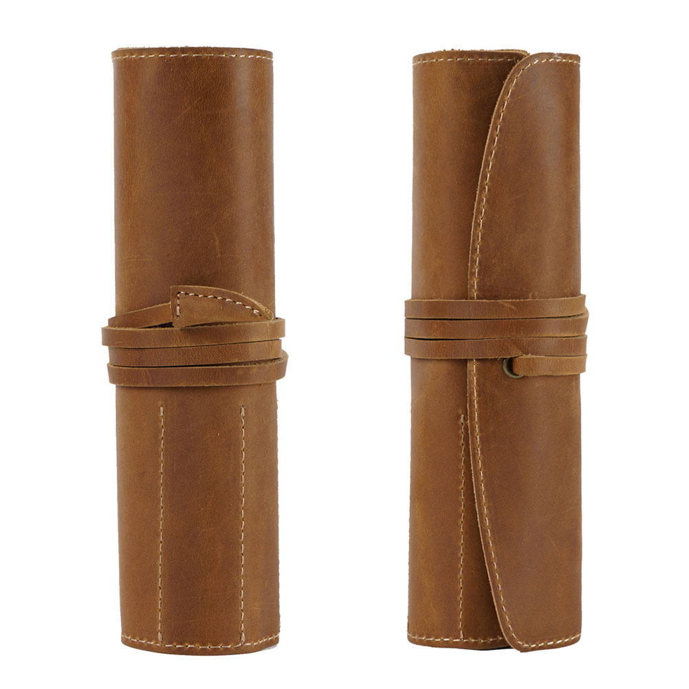 빈티지 수제 펜 파우치 롤업 디자인, 만년필, 볼펜,  - Pen Pouch Roll 리뷰 및 가격