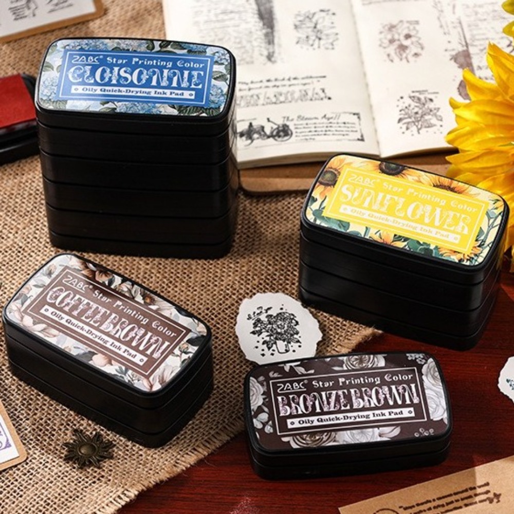 휴대용 다채로운 잉크 패드 직사각형 학교 액세서리 셀프 - Self Inking Stamp 리뷰 및 가격