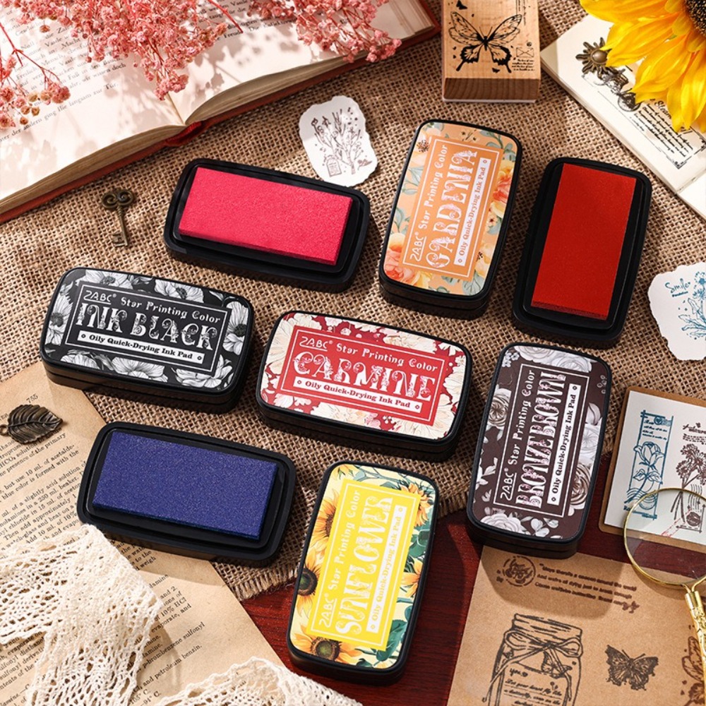 휴대용 다채로운 잉크 패드 직사각형 학교 액세서리 셀프 - Self Inking Stamp 리뷰 및 가격