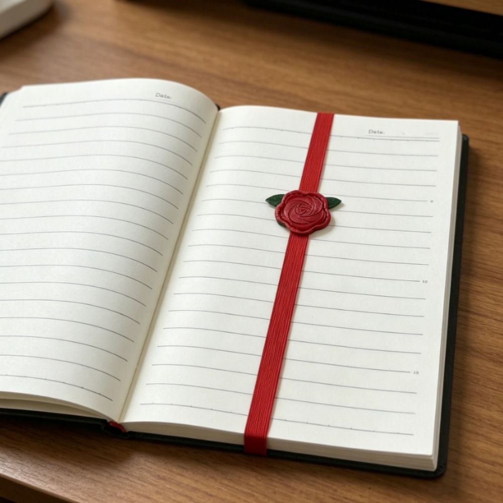 빈티지 탄성 밴드 가죽 북마크 우아한 분실 방지 PU  - Journal Leather Hardcover 리뷰 및 가격