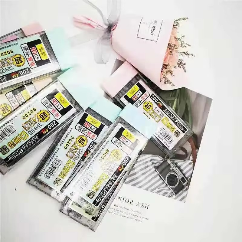 1-6Box 흑연심 2B 0.5/0.7mm 기계식 연필 - Mechanical Pencil Lead 리뷰 및 가격