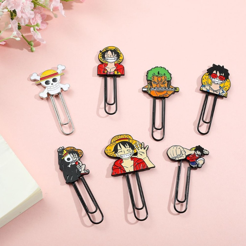새로운 원피스 루피 로로노아 조로 2D 애니메이션 상품 - Paperclip Magnetic Set 리뷰 및 가격