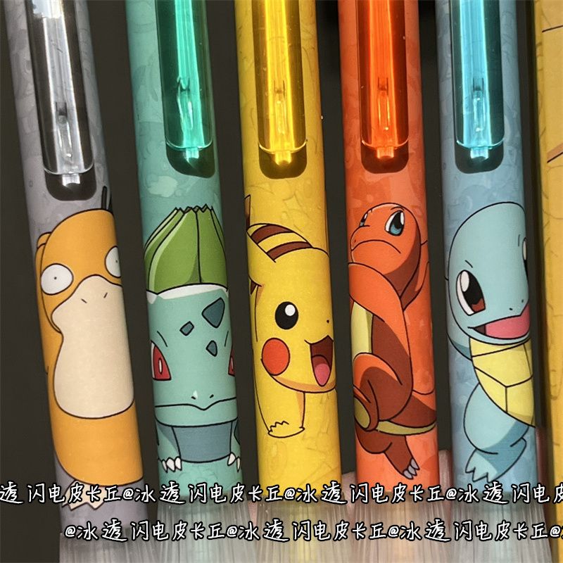 투명 실리콘 포켓몬 개폐식 젤 펜 빠른 건조 검정 잉크 - Stationery Supplier 리뷰 및 가격