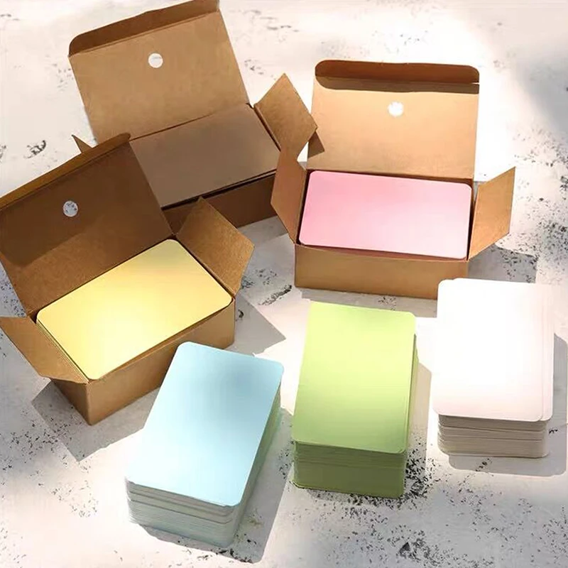 100pcs 크래프트 종이 빈 인사말 카드 엽서 및 봉 - Letter Envelope Kraft 리뷰 및 가격