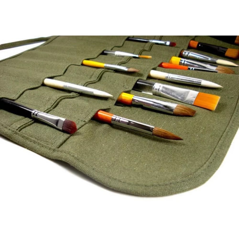 30슬롯 페인팅 브러쉬 보관 가방 휴대용 방수 롤업 펜 - Pen Pouch Roll 리뷰 및 가격