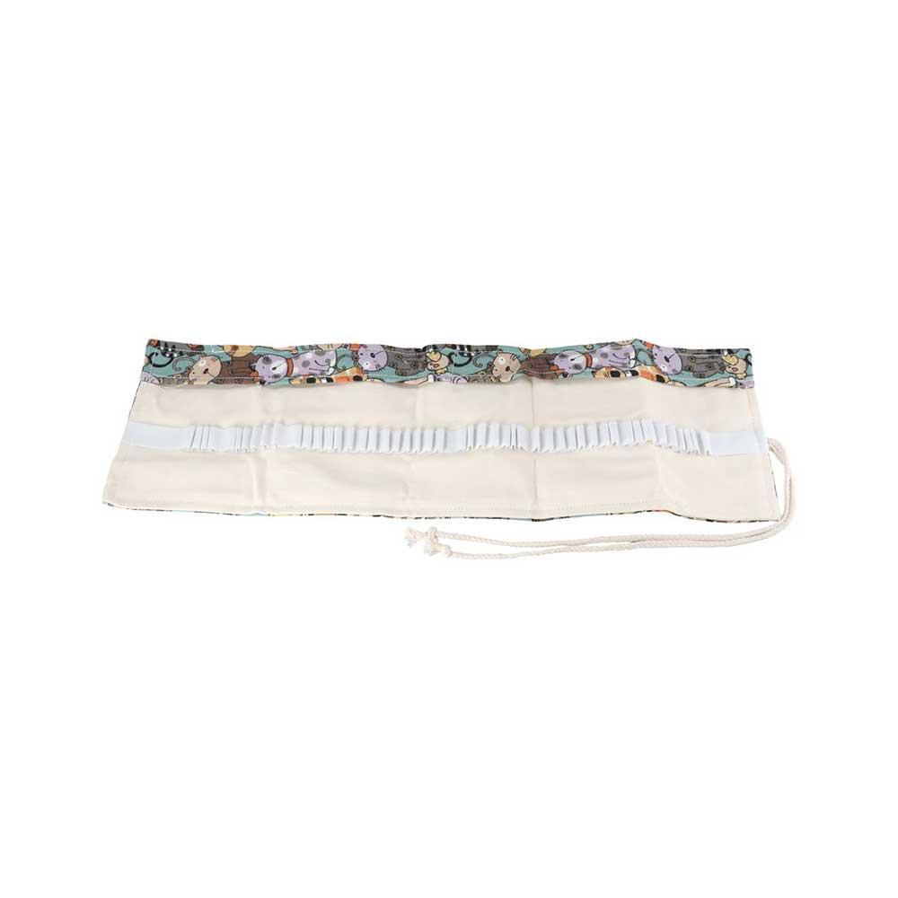 창의적인 소년 소녀 귀여운 고양이 롤 대용량 학용품 필 - Pen Pouch Roll 리뷰 및 가격