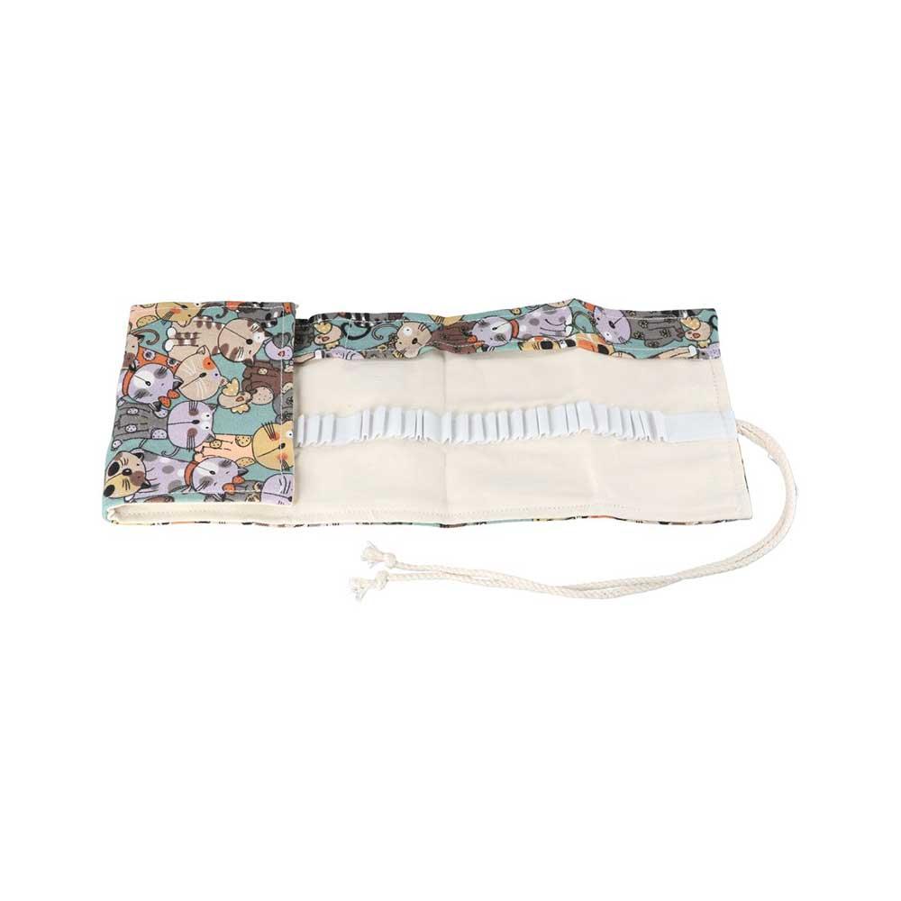창의적인 소년 소녀 귀여운 고양이 롤 대용량 학용품 필 - Pen Pouch Roll 리뷰 및 가격